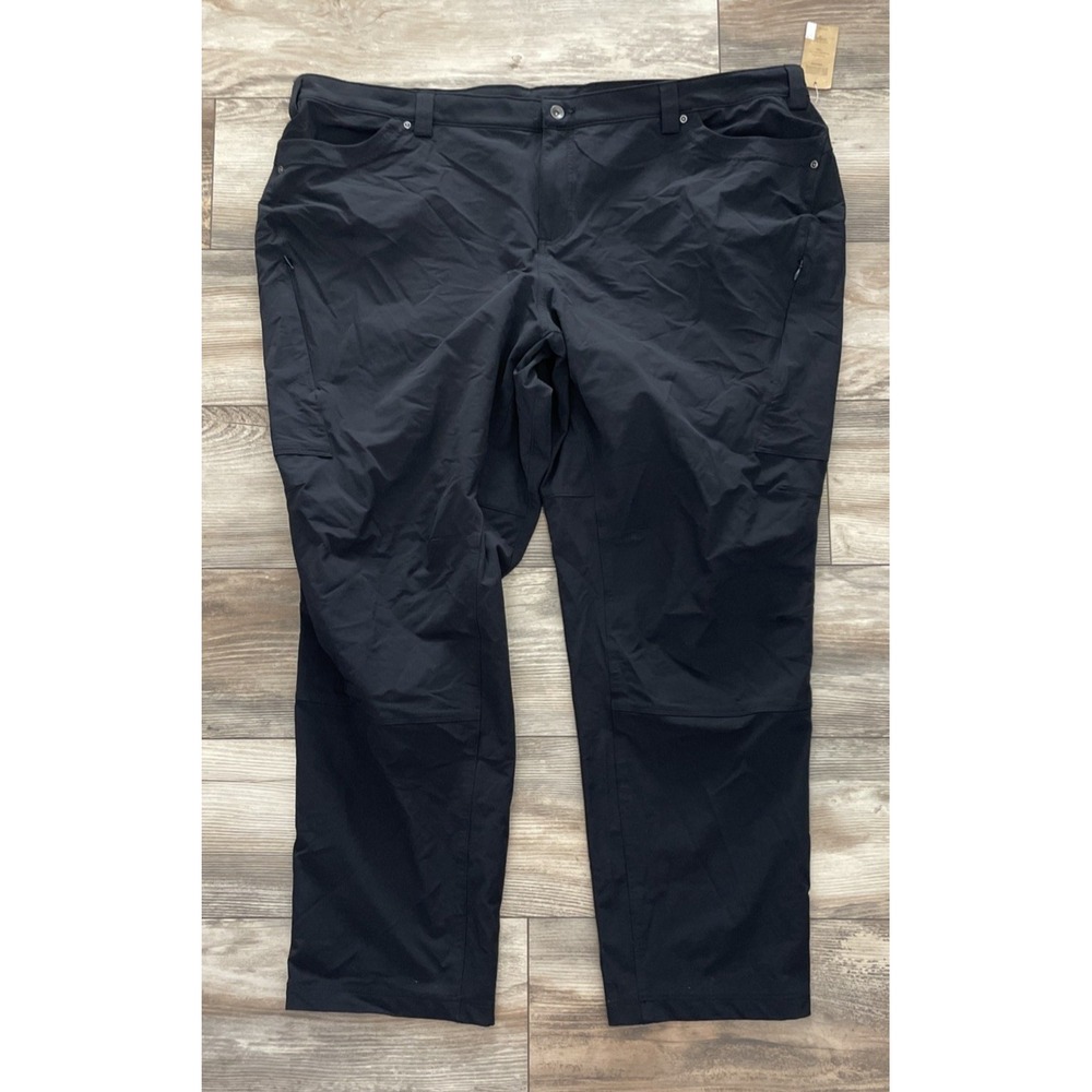 Duluth Trading Flexpedition Slim Leg Pants Black Plus Size 26W x 31 Hiking 84818